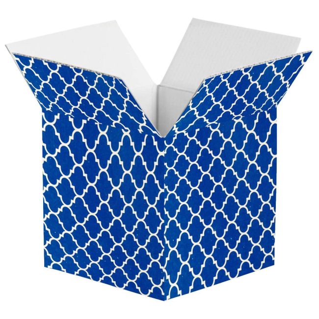 Pre Printed Shipping Box Festive Gift Boxes 4 x 4 x 3 Inch